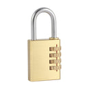 TIMCO Security & Ironmongery 38mm TIMCO Brass Combination Padlock