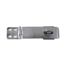 TIMCO Security & Ironmongery 4 1/2" / TIMbag TIMCO Hasp & Staple Safety Pattern Silver