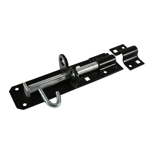 TIMCO Security & Ironmongery 4" / Plain Bag TIMCO Brenton Padbolt Black