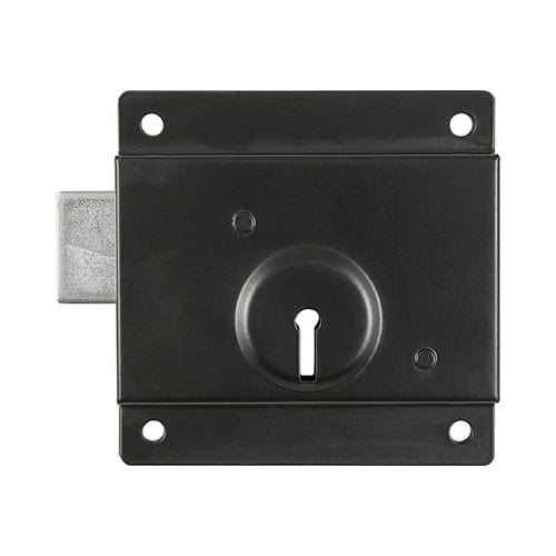 TIMCO Security & Ironmongery 4" / TIMbag TIMCO Press Lock Black