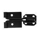 TIMCO Security & Ironmongery 4" TIMCO Hasp & Staple Wire Pattern Black