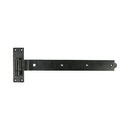 TIMCO Security & Ironmongery 400mm TIMCO Cranked Band & Hook On Plates Hinges Black