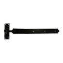 TIMCO Security & Ironmongery 450mm TIMCO Adjustable Band & Hook on Plates Hinges Black