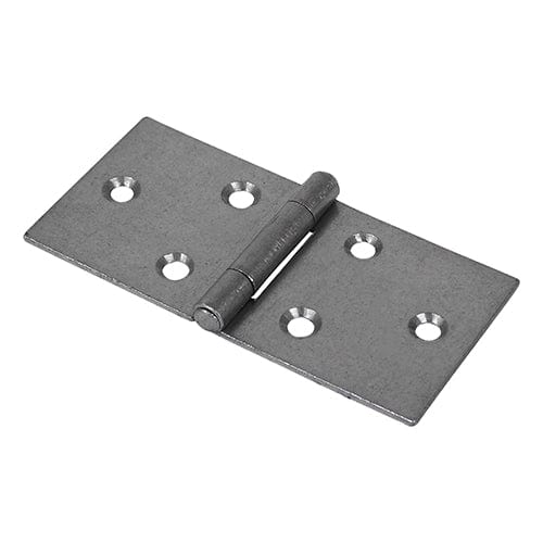TIMCO Security & Ironmongery 50 x 106 TIMCO Backflap Hinges Uncranked Knuckle (404) Steel Self Colour