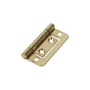 TIMCO Security & Ironmongery 50 x 38.5 TIMCO Flush Hinges (105) Steel Electro Brass