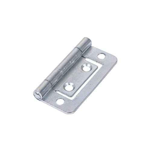 TIMCO Security & Ironmongery 50 x 38.5 TIMCO Flush Hinges (105) Steel Silver