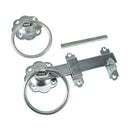 TIMCO Security & Ironmongery 6" / Plain Bag TIMCO Ring Gate Latch Plain Silver