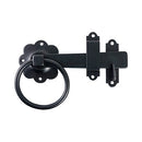 TIMCO Security & Ironmongery 6" / TIMbag TIMCO Ring Gate Latch Plain Black