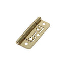 TIMCO Security & Ironmongery 63 x 37 TIMCO Flush Hinges (105) Steel Electro Brass