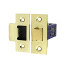 TIMCO Security & Ironmongery 64mm TIMCO Architectural Tubular Latch Electro Brass & Satin Nickel