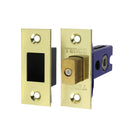 TIMCO Security & Ironmongery 65.5mm TIMCO Architectural Tubular Deadbolt Electro Brass & Satin Nickel