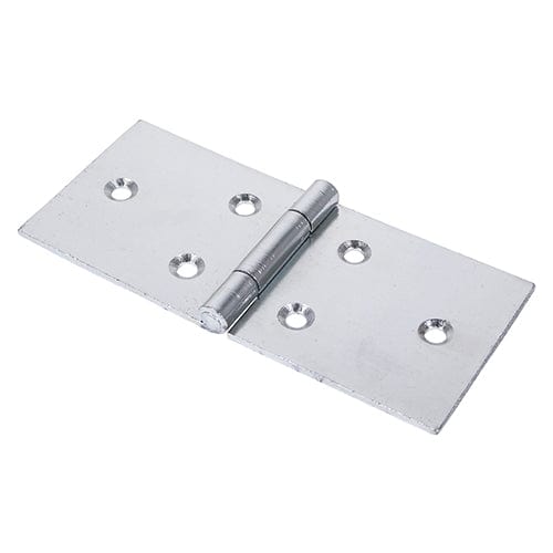 TIMCO Security & Ironmongery 65 x 147 TIMCO Backflap Hinges Uncranked Knuckle (404) Steel Silver