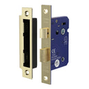 TIMCO Security & Ironmongery 65mm TIMCO Bathroom Lock Electro Brass
