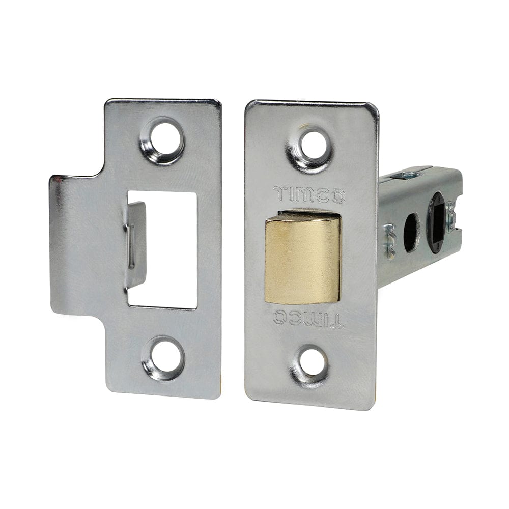 Timco Economy Tubular Latch Nickel - Pack Qty - 1 Ea