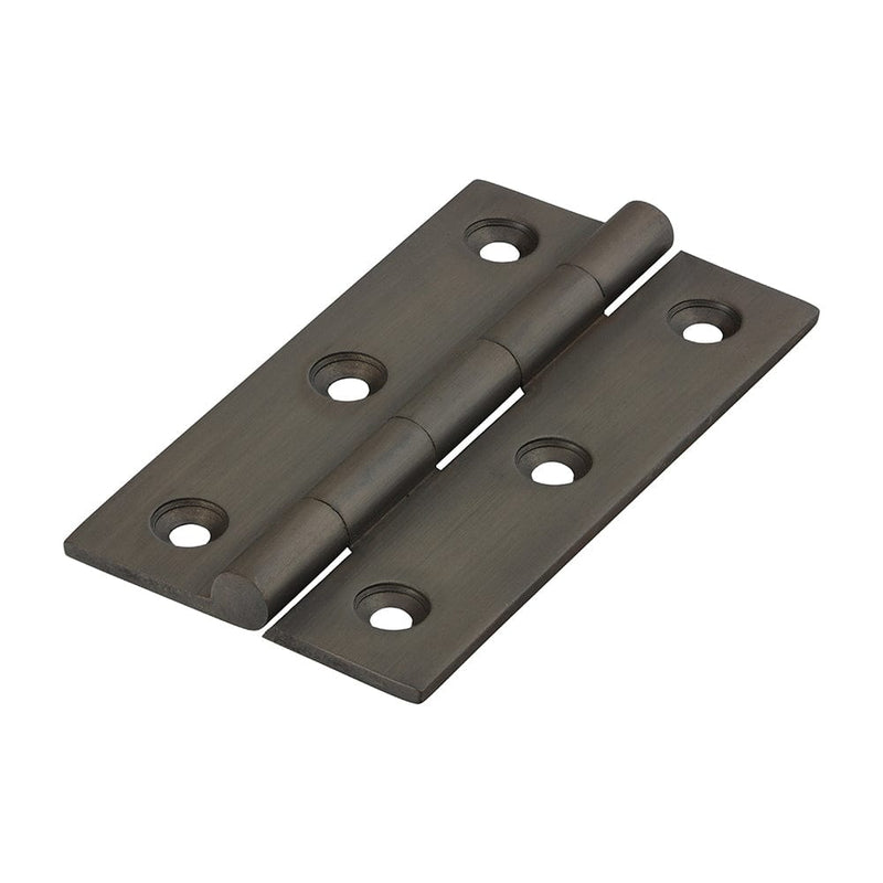 TIMCO Security & Ironmongery 75 x 40 TIMCO Solid Drawn Brass Hinges Bronze