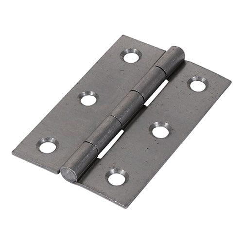 TIMCO Security & Ironmongery 75 x 50 TIMCO Butt Hinges Fixed Pin (1838) Steel Self Colour