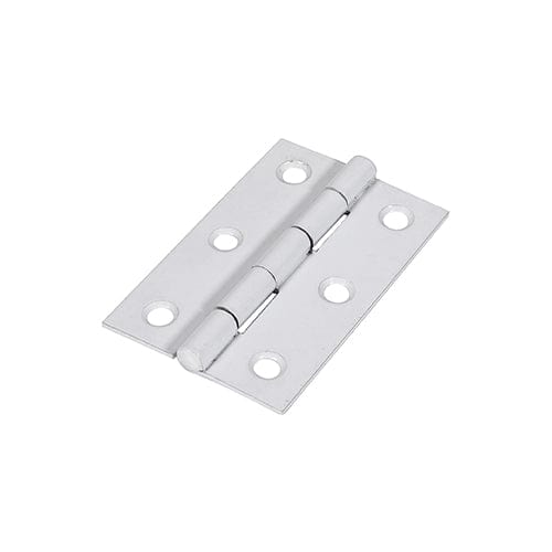 TIMCO Security & Ironmongery 75 x 50 TIMCO Butt Hinges Fixed Pin (1838) Steel White
