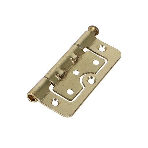 TIMCO Security & Ironmongery 75 x 52 TIMCO Hurlinge Hinges Loose Pin (104Z) Steel Electro Brass