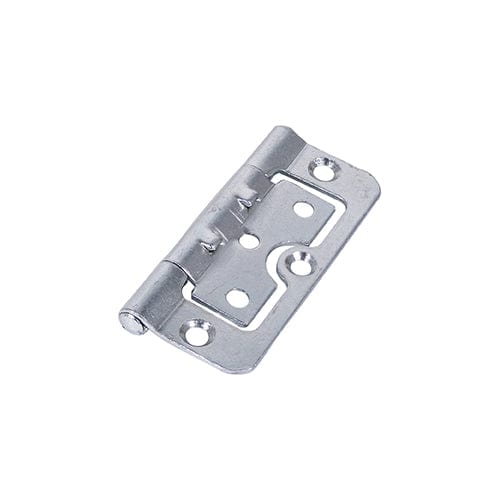 TIMCO Security & Ironmongery 75 x 55 TIMCO Hurlinge Hinges Fixed Pin (104) Steel Silver