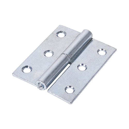 TIMCO Security & Ironmongery 75 x 62 TIMCO Lift Off Hinges (457) Left Hand Steel Silver