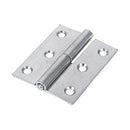 TIMCO Security & Ironmongery 75 x 62 TIMCO Lift Off Hinges (457) Right Hand Steel Silver