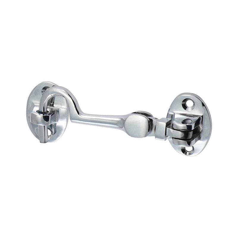TIMCO Security & Ironmongery 75mm TIMCO Cabin Hook Polished Chrome