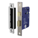 TIMCO Security & Ironmongery 78mm TIMCO 3 Lever Sashlock - Satin Nickel