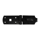TIMCO Security & Ironmongery 8" / Plain Bag TIMCO Heavy Duty Hasp & Staple Secure Bolt On Black