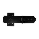 TIMCO Security & Ironmongery 8" / Plain Bag TIMCO Heavy Duty Swivel Pattern Hasp & Staple Bolt On Black