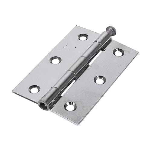 TIMCO Security & Ironmongery 90 x 60 TIMCO Butt Hinges Loose Pin (1840) Steel Polished Chrome