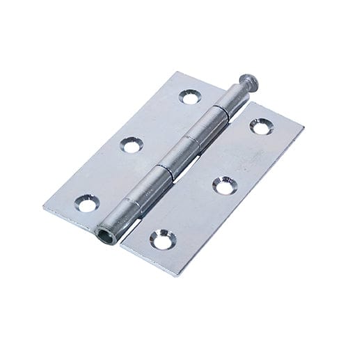 TIMCO Security & Ironmongery 90 x 60 TIMCO Butt Hinges Loose Pin (1840) Steel Silver