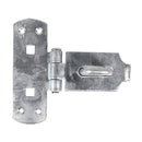 TIMCO Security & Ironmongery Plain Bag TIMCO Heavy Duty Vertical Pattern Hasp & Staple Bolt On Hot Dipped Galvanised - 6"