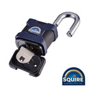 TIMCO Security & Ironmongery Squire Stronghold Padlock - Open Shackle - Pack Qty - 1 Ea