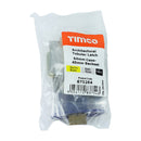 TIMCO Security & Ironmongery TIMCO Architectural Tubular Latch Electro Brass & Satin Nickel