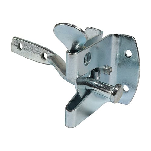 TIMCO Security & Ironmongery TIMCO Automatic Gate Latch Silver - 2"