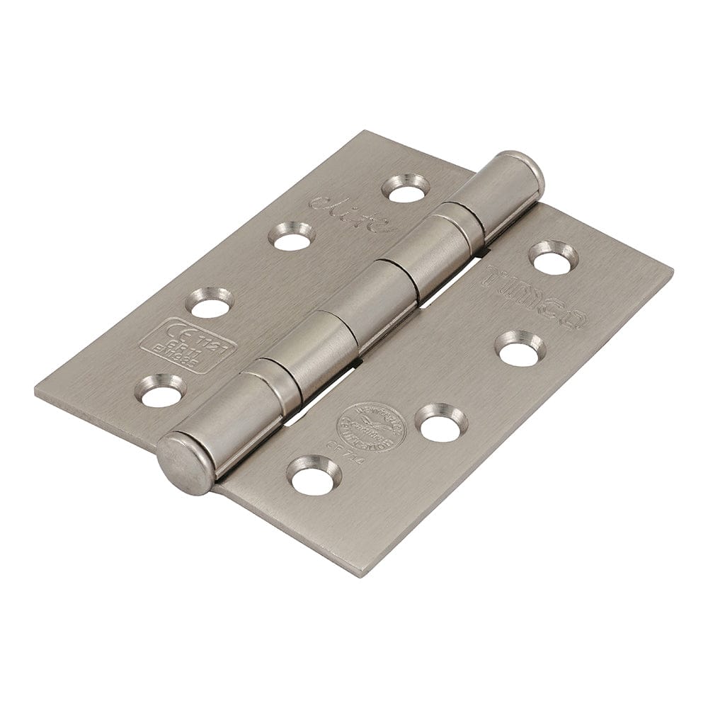 Timco Ball Bearing Hinges Grade 11 Steel Satin Nickel - 102 X 76 X 2.7 - Pack Qty - 2 Pcs