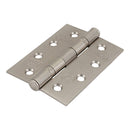 TIMCO Security & Ironmongery TIMCO Ball Bearing Hinges Grade 11 Steel Satin Nickel - 102 x 76 x 2.7
