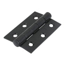 TIMCO Security & Ironmongery TIMCO Ball Bearing Hinges Grade 7 Steel Epoxy Black - 76 x 51 x 2.2