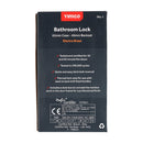 TIMCO Security & Ironmongery TIMCO Bathroom Lock Electro Brass