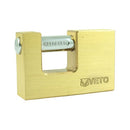 TIMCO Security & Ironmongery TIMCO Brass Rectangular Padlock - 75mm
