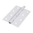 TIMCO Security & Ironmongery TIMCO Butt Hinges Loose Pin (1840) Steel White