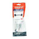 TIMCO Security & Ironmongery TIMCO Cabin Hooks Wire Pattern Black
