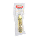 TIMCO Security & Ironmongery TIMCO Contract Flat Section Bolt Polished Brass