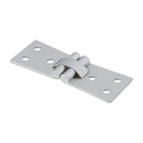 TIMCO Security & Ironmongery TIMCO Counter Flap Brass Hinges Satin Chrome - 100 x 40
