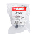 TIMCO Security & Ironmongery TIMCO Cylinder Door Stop Satin Chrome - 41mm