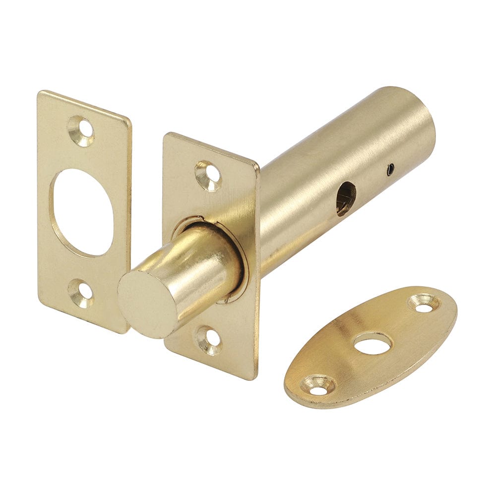 Timco Door Rack Bolts Electro Brass - 60Mm - Pack Qty - 2 Pcs