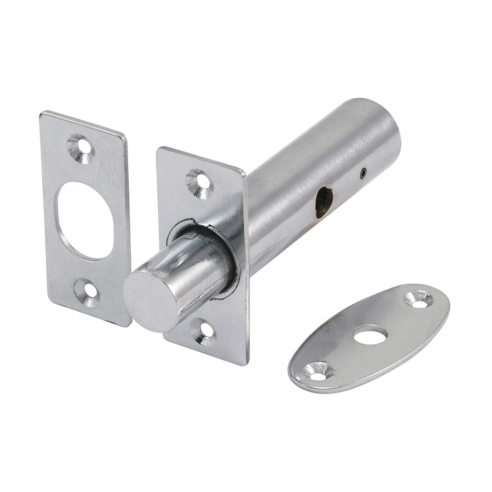 Timco Door Rack Bolts Polished Chrome - 60Mm - Pack Qty - 2 Pcs