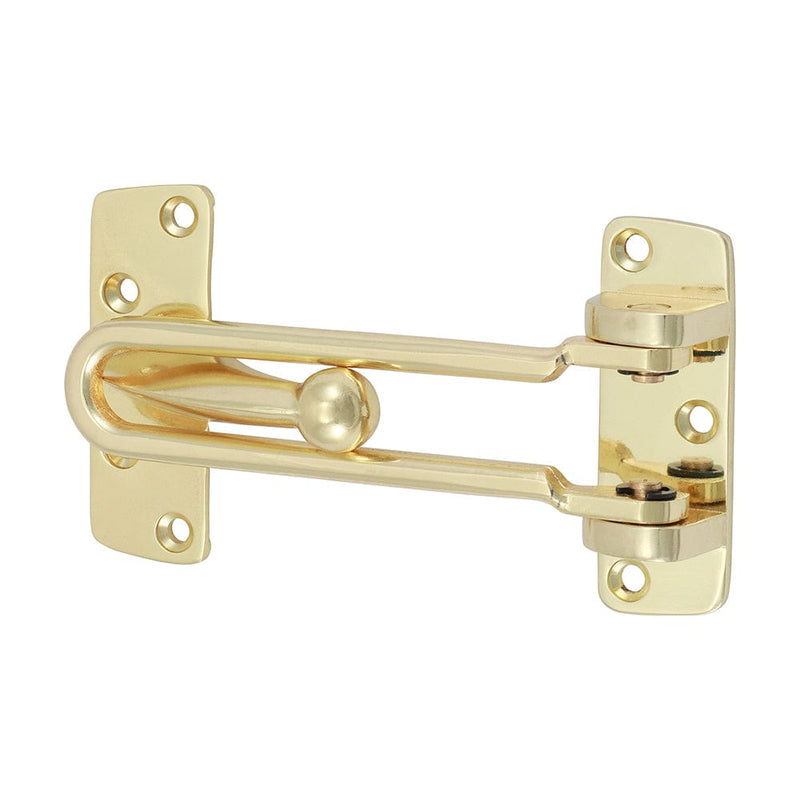 TIMCO Security & Ironmongery TIMCO Door Restrictor Electro Brass - 107mm