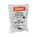 TIMCO Security & Ironmongery TIMCO Economy Tubular Latch Nickel