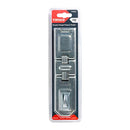 TIMCO Security & Ironmongery TIMCO Hasp and Staple Double Hinged Silver - 200mm